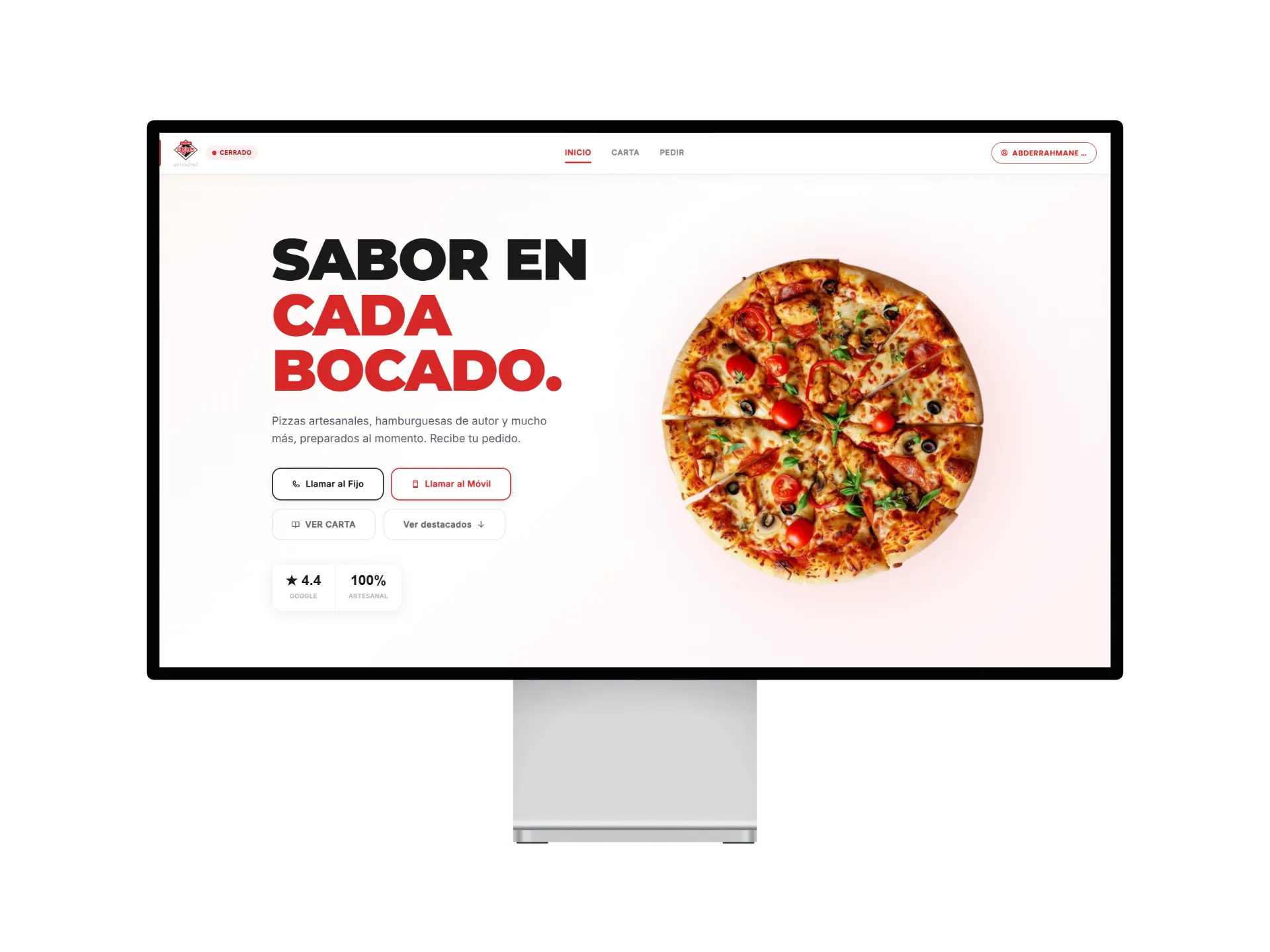 Desktop Vista previa de Biglow Burgers