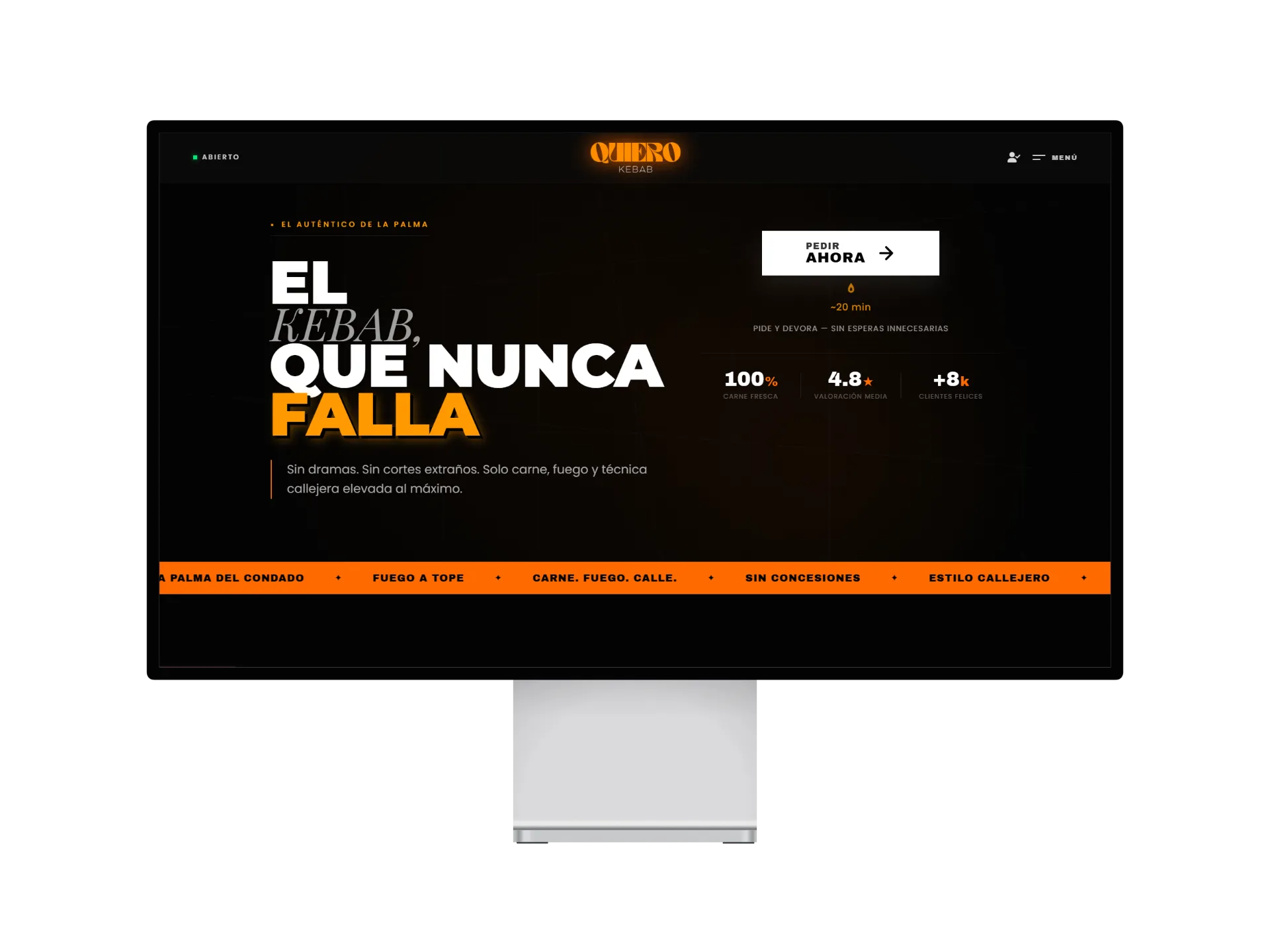 Desktop Vista previa de QuieroKebab